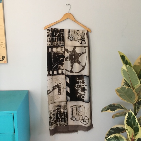 3/$30 Large Rectangle Scarf - Picture 2 of 6